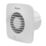 Xpelair LV100TS 100mm (4") Axial Bathroom Extractor Fan with Timer White 220-240V