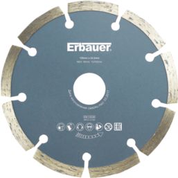 Erbauer  Masonry Segmented Diamond Cutting Blade 125mm x 22.2mm