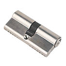 Smith & Locke Fire Rated 1 Star Double 1* 6-Pin Euro Cylinder Lock 35-35 (70mm) Polished Nickel