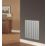 Blaze 600mm x 555mm 1953BTU Matt Chrome Vertical Designer Radiator