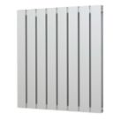 Blaze 600mm x 555mm 1953BTU Matt Chrome Vertical Designer Radiator