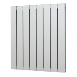 Blaze 600mm x 555mm 1953BTU Matt Chrome Vertical Designer Radiator