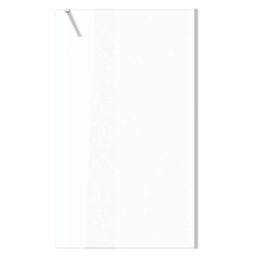 Palermo  Semi-Framed Showerwall Glass Chrome 1000mm x 1950mm