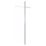 Palermo  Semi-Framed Showerwall Glass Chrome 1000mm x 1950mm