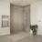 Palermo  Semi-Framed Showerwall Glass Chrome 1000mm x 1950mm