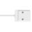 Essentials 13A 1-Gang Unswitched  Extension Lead White 5m