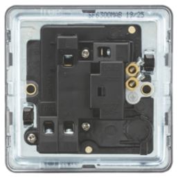 Knightsbridge  13A Switched Fused Spur  Matt Black