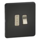 Knightsbridge  13A Switched Fused Spur  Matt Black
