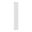 Reina Elips Single 1800mm x 300mm 2104BTU White Vertical Designer Radiator