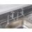 Bristan Value Bib Cross Head Kitchen Taps Chrome-Plated 1 Pair