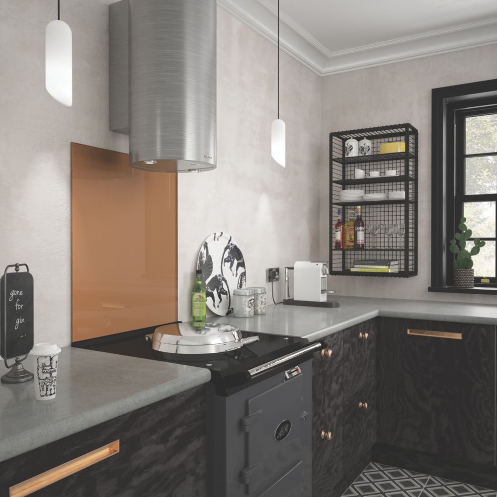 Copper Splashbacks | Kitchens | Screwfix.com