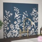 Laura Ashley Special Edition Midnight Seaspray Kitchen Splashback 900mm x 750mm x 6mm