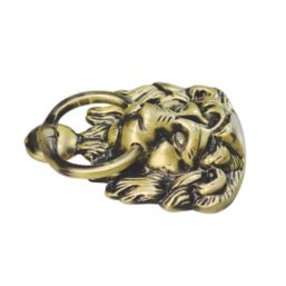 Hardware Solutions Door Knocker Lion Head Antique Brass 95mm x 165mm