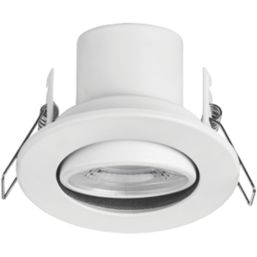 LAP Cosmoseco Tilt  Fire Rated LED Downlight White 5.8W 450lm