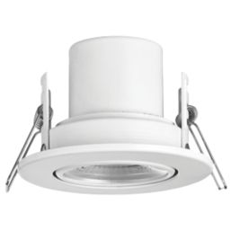 LAP Cosmoseco Tilt  Fire Rated LED Downlight White 5.8W 450lm