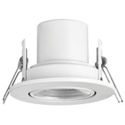 LAP Cosmoseco Tilt  Fire Rated LED Downlight White 5.8W 450lm