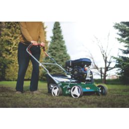 Webb WEPS400 212cc 40cm Petrol Lawn Scarifier & Raker