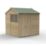 Forest Beckwood 7' x 7' (Nominal) Reverse Apex Shiplap Timber Shed with Assembly
