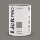 LickPro  5Ltr Grey 09 Vinyl Matt Emulsion  Paint