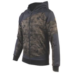 CAT Trade Hooded Sweatshirt Night Camo Black X Large 46-49" Chest