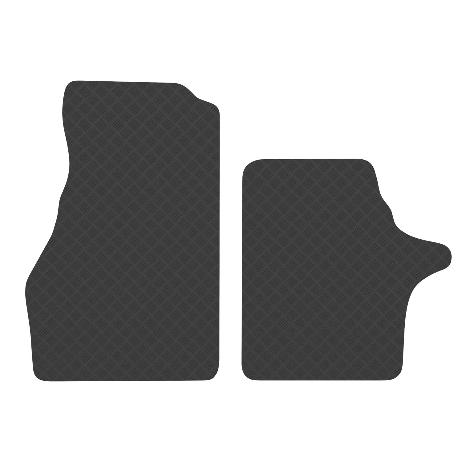 Car Mat Co. Mercedes Vito 1996 - 2003 Rubber Car Mats 2 Piece Set (781VV)