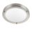 Saxby Portico Bathroom Ceiling Light Satin Nickel