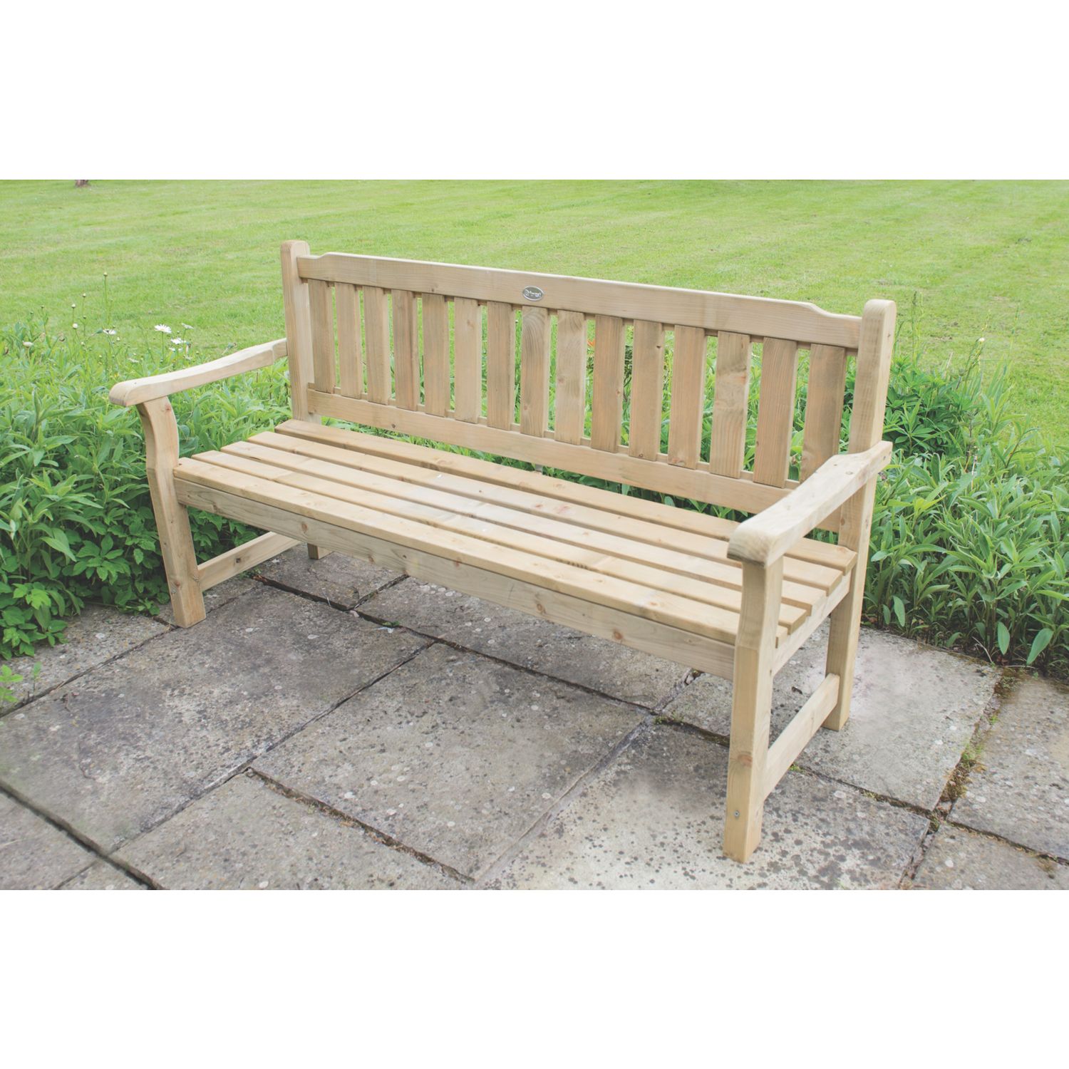 Forest Rosedene Garden Bench Mixed Softwood 5' 6" x 3' (7821X)