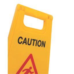 Essentials Caution Trip Hazard A-Frame Safety Sign 600mm x 290mm