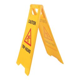 Essentials Caution Trip Hazard A-Frame Safety Sign 600mm x 290mm