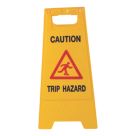 Essentials Caution Trip Hazard A-Frame Safety Sign 600mm x 290mm