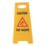 Essentials Caution Trip Hazard A-Frame Safety Sign 600mm x 290mm