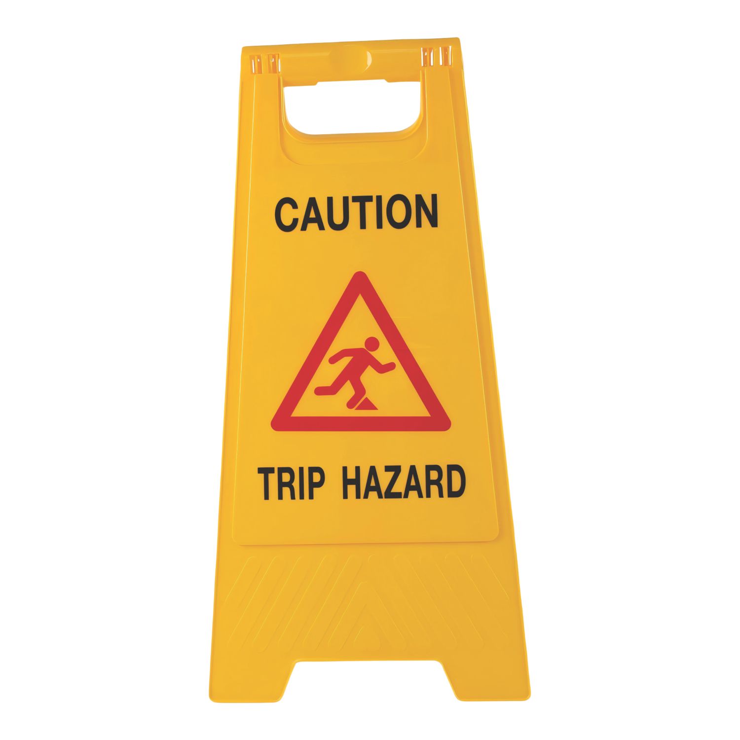 Essentials Caution Trip Hazard A-Frame Safety Sign 600mm x 290mm (782AK)