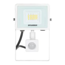 Sylvania Sylflood Indoor & Outdoor LED Floodlight With PIR Sensor White 18W 2000lm