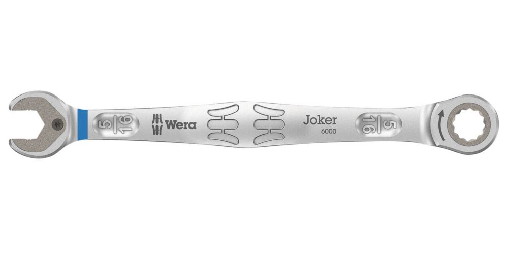 Wera 6000 Joker Combination Ratchet Spanner 5/16"