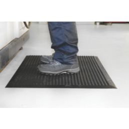 COBA COBAelite Anti-Fatigue Floor Mat Charcoal 0.9m x 0.6m x 15mm