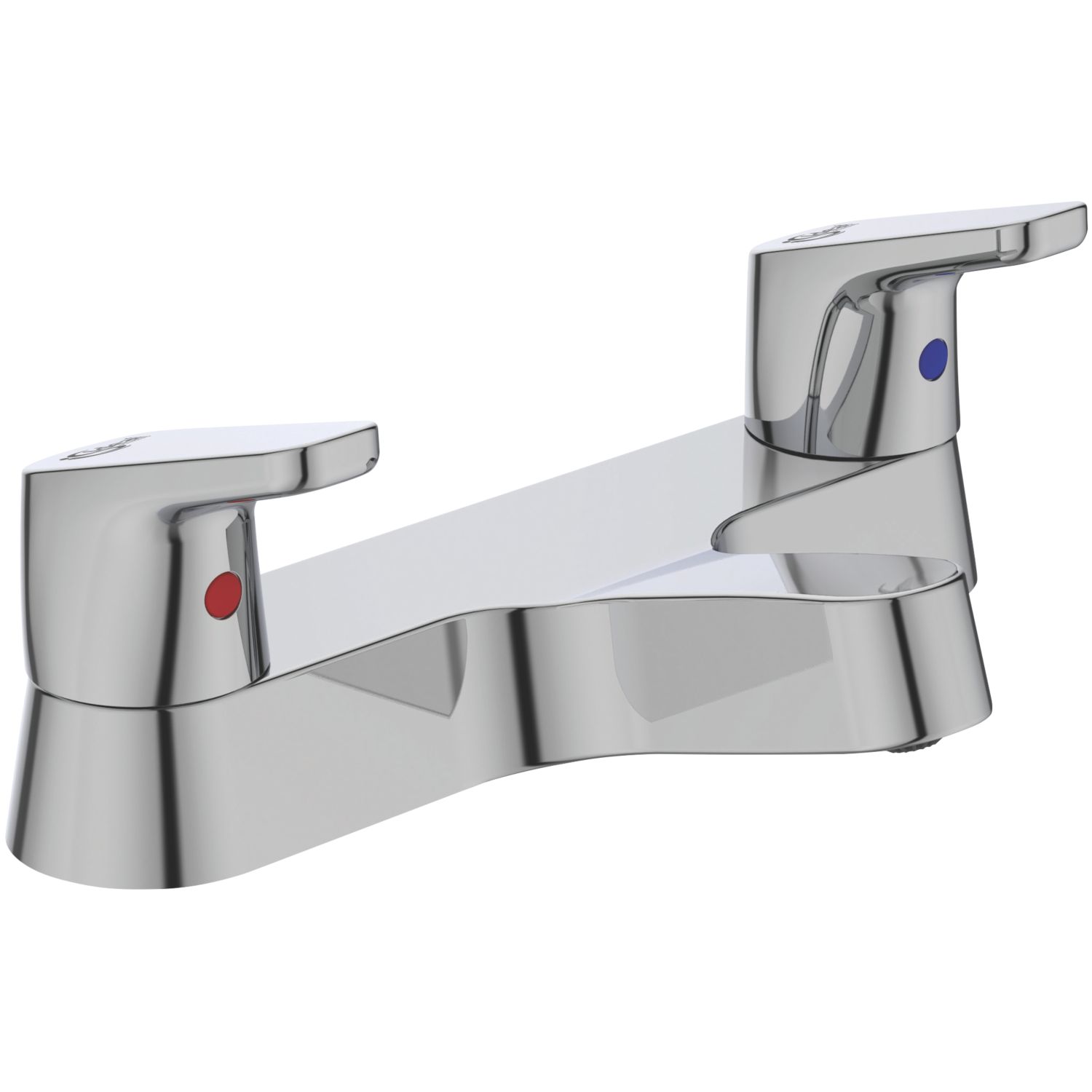 Ideal Standard Dot 2.0 Deck Mounted Bath Filler Tap Silver (782GT)