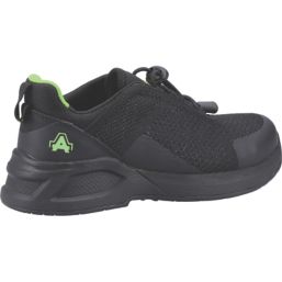 Amblers 610 Size 9 Womens Black   Steel Toe Cap Safety Trainers