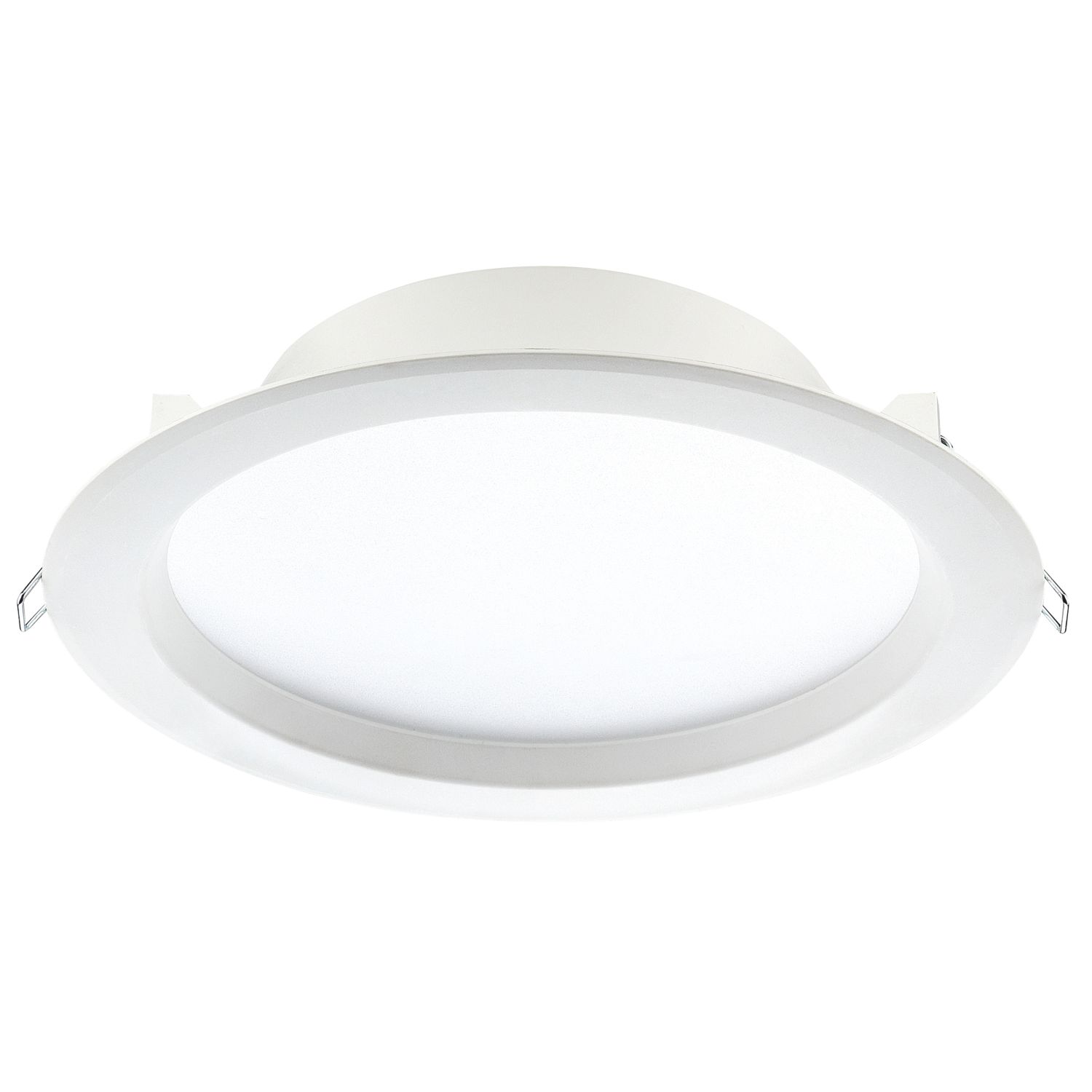 Luceco Carbon Fixed LED Downlight Without Bezel 13.5W 1500lm (782KJ)