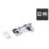 Smith & Locke Necked Door Bolt Silver 63mm