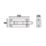 Smith & Locke Necked Door Bolt Silver 63mm