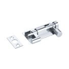 Smith & Locke Necked Door Bolt Silver 63mm