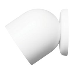 Google Nest  Battery-Powered White Wired or Wireless 1080p Indoor & Outdoor Round Smart Camera