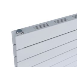 Ximax Oceanus 595mm x 1000mm 3130BTU White Horizontal Designer Radiator