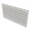 Ximax Oceanus 595mm x 1000mm 3130BTU White Horizontal Designer Radiator