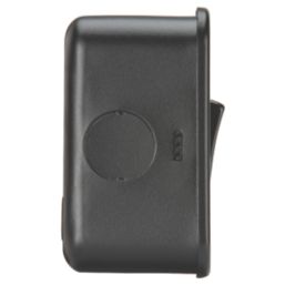 Knightsbridge  13A Switched Metal Clad Fused Spur  Black