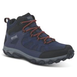 Regatta Edgepoint IV Mid Size 11  Navy / Potters Clay Waterproof  Non Safety Work Boots