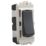 Knightsbridge  20AX Grid Intermediate Switch Anthracite