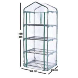 Apollo  4-Tier Fabric Greenhouse