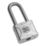 Smith & Locke  Steel  Water-Resistant Long Shackle  Padlock 55mm