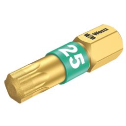 Wera Bit-Check 7 TX Diamond 1 1/4" Hex Shank TX Bit-Check 7 Pieces